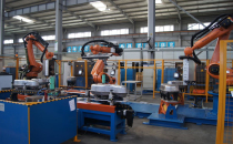 鋼制油箱焊接生產(chǎn)線